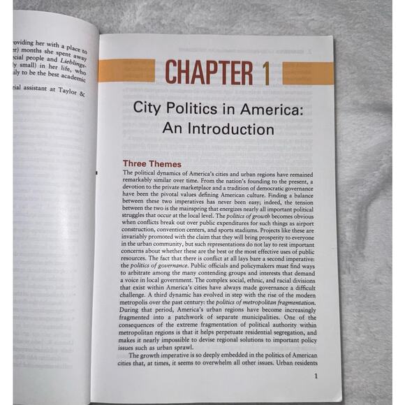 City Politics 10th Ed Dennis Judd & Annika Hinze Urban America Textbook 2019 - Picture 7 of 12